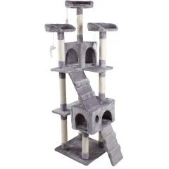 Γατόδεντρο, Ονυχοδρόμιο CTG4 60x50x185cm Grey Γατόδεντρο, Ονυχοδρόμιο CTG4 60x50x185cm Grey
