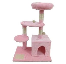 Γατόδεντρο, Ονυχοδρόμιο CTP7 60x40x84cm Pink Γατόδεντρο, Ονυχοδρόμιο CTP7 60x40x84cm Pink