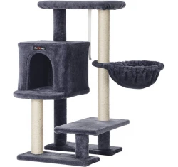 Γατόδεντρο - Ονυχοδρόμιο Feandrea 85x46x41cm Μαύρο Γατόδεντρο - Ονυχοδρόμιο Feandrea 85x46x41cm Μαύρο