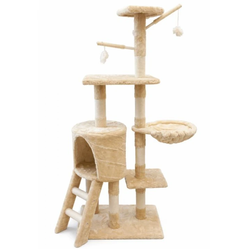 Γατόδεντρο - Ονυχοδρόμιο Honeycomb Scratch Cat Tree 48x34x138cm Γάτες