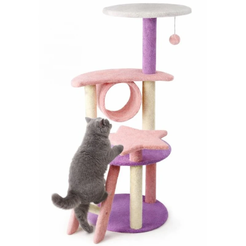 Γατόδεντρο - Ονυχοδρόμιο Mittens Mansion Cat Tree 55x40x101cm Γάτες