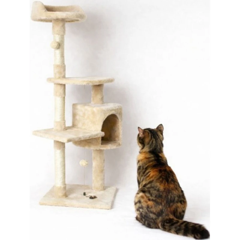 Γατόδεντρο - Ονυχοδρόμιο Purrfect Perch Cat Tree 40x40x116cm Γάτες Γατόδεντρο - Ονυχοδρόμιο Purrfect Perch Cat Tree 40x40x116cm Γάτες