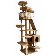 Γατόδεντρο - Ονυχοδρόμιο The Scratch Kingdom Cat Tree 55x45x190cm