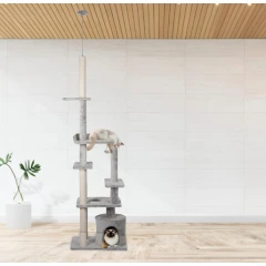 Γατόδεντρο - Ονυχοδρόμιο Your Cats Secret Place 60x40x216-246cm Γατόδεντρο - Ονυχοδρόμιο Your Cats Secret Place 60x40x216-246cm