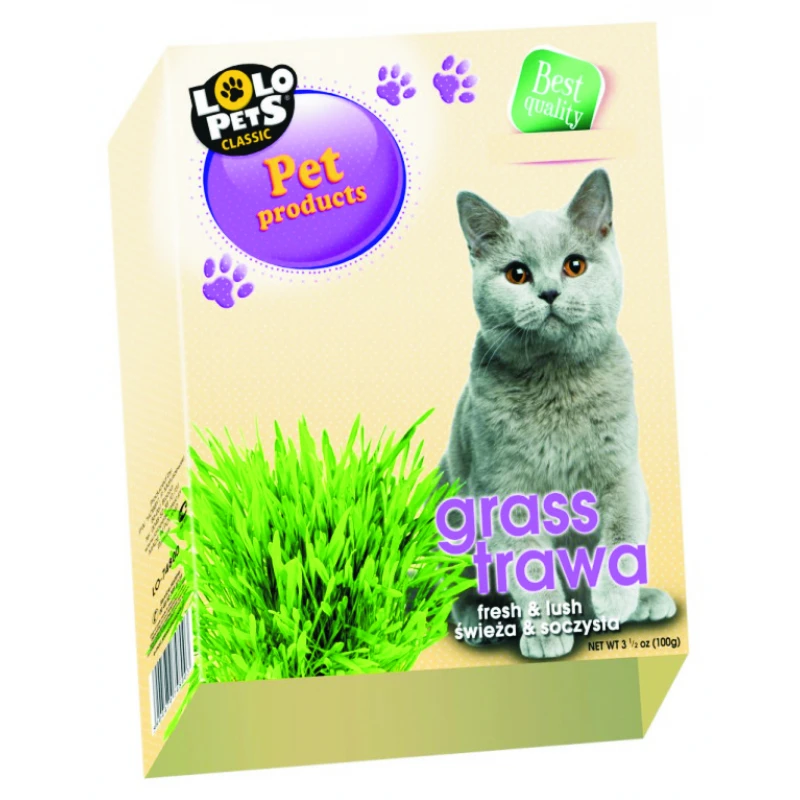 Γρασίδι για Γάτες Lolo Pets 100gr Γάτες Γρασίδι για Γάτες Lolo Pets 100gr Γάτες