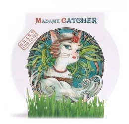 Γρασίδι για Γάτες Zeoteca Madame Catcher Σετ