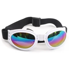 Γυαλιά Ηλίου για Σκύλους Denik Pets Λευκά 17x5cm Γυαλιά Ηλίου για Σκύλους Denik Pets Λευκά 17x5cm