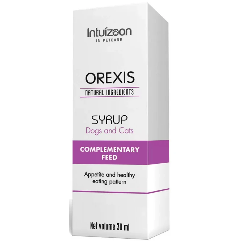 Intuizoon Orexis Syrup για Σκύλους και Γάτες 30ml ΣΚΥΛΟΙ