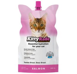 Ισοτονικό Πρεβιοτικό Συμπλήρωμα για Γάτες KittyRade Salmon 250ml  Ισοτονικό Πρεβιοτικό Συμπλήρωμα για Γάτες KittyRade Salmon 250ml