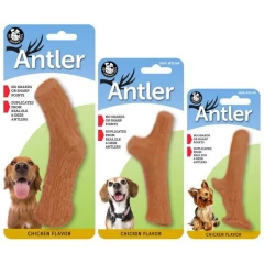 Κέρατο Ελαφιού Pet Qwerks Antler Large 15cm Κοτόπουλο Κέρατο Ελαφιού Pet Qwerks Antler Large 15cm Κοτόπουλο
