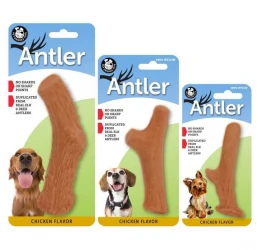 Κέρατο Ελαφιού Pet Qwerks Antler Large 15cm Κοτόπουλο Κέρατο Ελαφιού Pet Qwerks Antler Large 15cm Κοτόπουλο