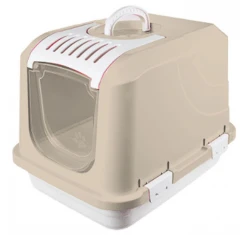 Κλειστή Λεκάνη - Τουαλέτα Γάτας Bagheera 66x46x46cm Μπεζ