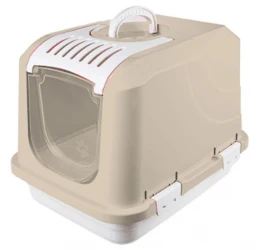 Κλειστή Λεκάνη - Τουαλέτα Γάτας Bagheera 66x46x46cm Μπεζ