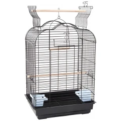 Κλουβί για Παπαγάλους Blu The Parrot Cage No4 BL-PC4 47,5x36x68cm Black