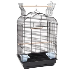 Κλουβί για Παπαγάλους Blu The Parrot Cage No4 BL-PC4 47,5x36x68cm Black