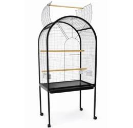 Κλουβί για Παπαγάλους με βάση Blu No12 78x60x156cm Μαύρο Κλουβί για Παπαγάλους με βάση Blu No12 78x60x156cm Μαύρο