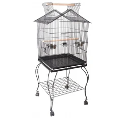 Κλουβί για Παπαγάλους με βάση Blu The Parrot Cage No2 BL-PC2 50x50,5x127cm Black Κλουβί για Παπαγάλους με βάση Blu The Parrot Cage No2 BL-PC2 50x50,5x127cm Black