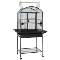 Κλουβί για Παπαγάλους με βάση Blu The Parrot Cage No3 BL-PC3  82x66x137cm Black