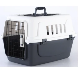 Κλουβί μεταφοράς Σκύλου & Γάτας με Μεταλλική Πόρτα & Αντιολισθητικό Πάτο 59x41x38cm Κλουβί μεταφοράς Σκύλου & Γάτας με Μεταλλική Πόρτα & Αντιολισθητικό Πάτο 59x41x38cm