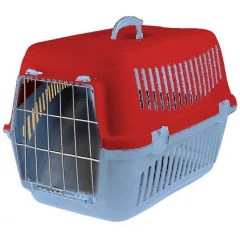 Κλουβί Μεταφοράς Σκύλου ή Γάτας Felix V 48x32,5x32,5cm Κόκκινο - Γκρι Κλουβί Μεταφοράς Σκύλου ή Γάτας Felix V 48x32,5x32,5cm Κόκκινο - Γκρι