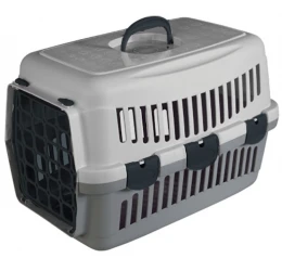 Κλουβί Μεταφοράς Σκύλου ή Γάτας Penelope 65x45x45cm Γκρι Κλουβί Μεταφοράς Σκύλου ή Γάτας Penelope 65x45x45cm Γκρι