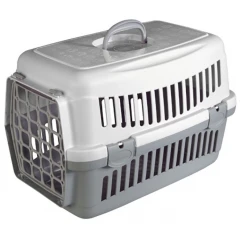 Κλουβί Μεταφοράς Σκύλου ή Γάτας Tigger 58x42x42cm Γκρι Κλουβί Μεταφοράς Σκύλου ή Γάτας Tigger 58x42x42cm Γκρι