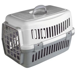 Κλουβί Μεταφοράς Σκύλου ή Γάτας Tigger 58x42x42cm Γκρι Κλουβί Μεταφοράς Σκύλου ή Γάτας Tigger 58x42x42cm Γκρι