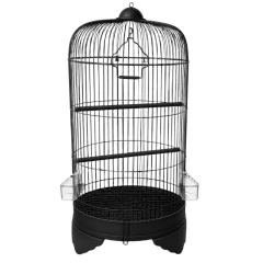 Κλουβί Skynest για Μικρά και Μεσαία Πουλιά 33,5x73cm Μαύρο