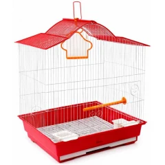 Κλουβί Zazu Bird Cage No10 για Μικρά και Μεσαία Πουλιά 34x27.5x46cm Κόκκινο Κλουβί Zazu Bird Cage No10 για Μικρά και Μεσαία Πουλιά 34x27.5x46cm Κόκκινο