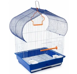 Κλουβί Zazu Bird Cage No11 για Μικρά και Μεσαία Πουλιά  34x27.5x46cm Μπλε