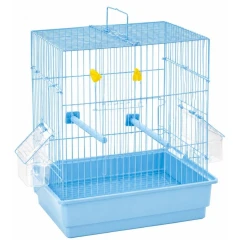 Κλουβί Zazu Bird Cage No3 για Μικρά και Μεσαία Πουλιά  27,5x19x31cm Γαλάζιο