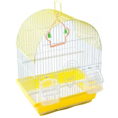 Κλουβί Zazu Bird Cage No3 ZA-B-3 για Μικρά και Μεσαία Πουλιά  30 x 23 x 39cm Yellow Κλουβί Zazu Bird Cage No3 ZA-B-3 για Μικρά και Μεσαία Πουλιά  30 x 23 x 39cm Yellow