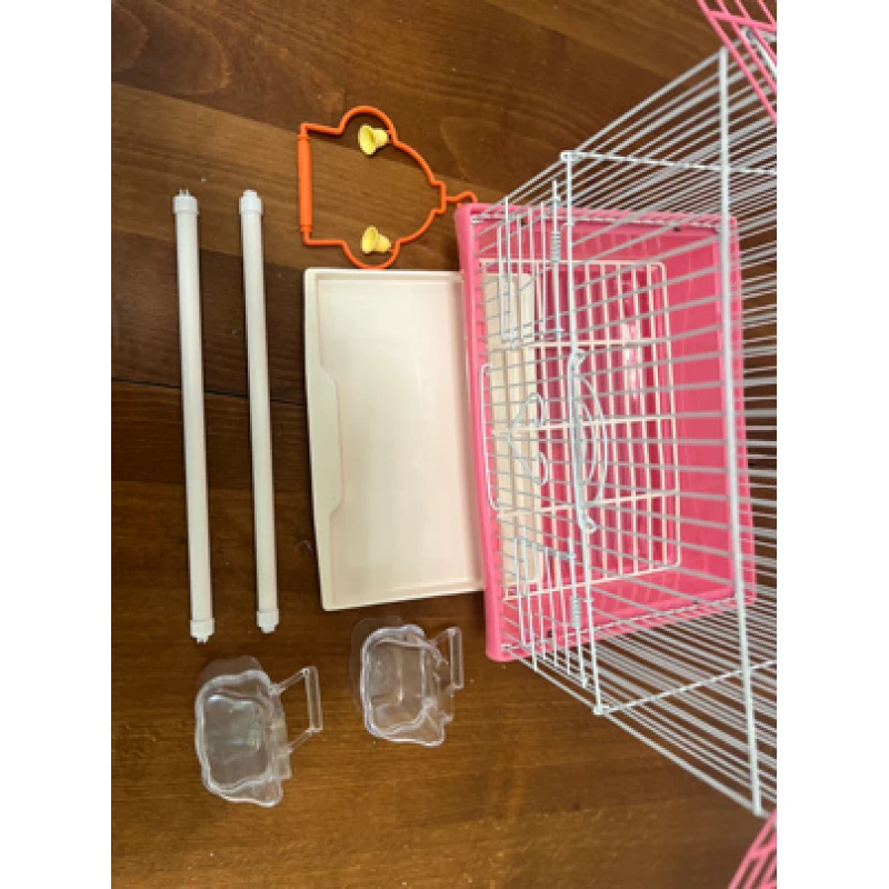 Κλουβί Zazu Bird Cage No4 ZA-B-4-PINK για Μικρά Και Μεσαία Πουλιά 30 x 23 x 39cm Pink Πουλιά Κλουβί Zazu Bird Cage No4 ZA-B-4-PINK για Μικρά Και Μεσαία Πουλιά 30 x 23 x 39cm Pink Πουλιά