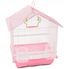Κλουβί Zazu Bird Cage No4 ZA-B-4-PINK για Μικρά Και Μεσαία Πουλιά  30 x 23 x 39cm Pink  Κλουβί Zazu Bird Cage No4 ZA-B-4-PINK για Μικρά Και Μεσαία Πουλιά  30 x 23 x 39cm Pink