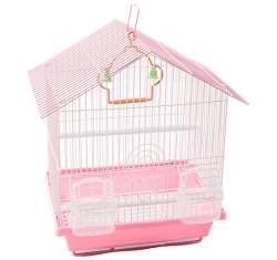 Κλουβί Zazu Bird Cage No4 ZA-B-4-PINK για Μικρά Και Μεσαία Πουλιά  30 x 23 x 39cm Pink  Κλουβί Zazu Bird Cage No4 ZA-B-4-PINK για Μικρά Και Μεσαία Πουλιά  30 x 23 x 39cm Pink