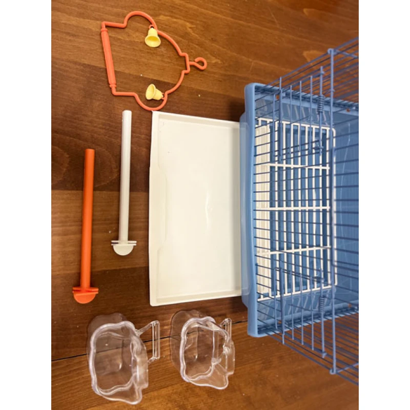 Κλουβί Zazu Bird Cage No5 ZA-B-5 για Μικρά Πουλιά 30 x 23x 39cm Blue Πουλιά Κλουβί Zazu Bird Cage No5 ZA-B-5 για Μικρά Πουλιά 30 x 23x 39cm Blue Πουλιά