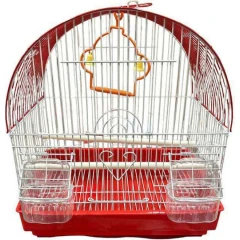 Κλουβί Zazu Bird Cage No6 ZA-B-6 για Μικρά και Μεσαία Πουλιά  33 x 23 x 36cm Red Κλουβί Zazu Bird Cage No6 ZA-B-6 για Μικρά και Μεσαία Πουλιά  33 x 23 x 36cm Red
