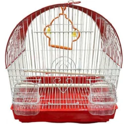 Κλουβί Zazu Bird Cage No6 ZA-B-6 για Μικρά και Μεσαία Πουλιά  33 x 23 x 36cm Red Κλουβί Zazu Bird Cage No6 ZA-B-6 για Μικρά και Μεσαία Πουλιά  33 x 23 x 36cm Red