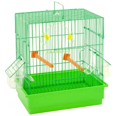 Κλουβί Zazu Bird Cage No8 ZA-B-8 για Μικρά Πουλιά  27,5 x 19,5x 31cm Green