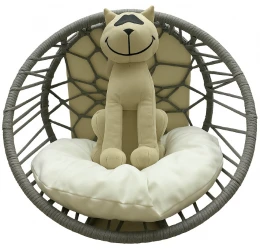Κρεβατάκι Γάτας Luxury Κρεμαστό για Καλοριφέρ Οβάλ Γκρι 53x50cm Κρεβατάκι Γάτας Luxury Κρεμαστό για Καλοριφέρ Οβάλ Γκρι 53x50cm