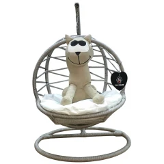 Κρεβατάκι Γάτας Luxury Κρεμαστό Hanging Swing Bed Γκρι 54x80cm Κρεβατάκι Γάτας Luxury Κρεμαστό Hanging Swing Bed Γκρι 54x80cm