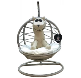 Κρεβατάκι Γάτας Luxury Κρεμαστό Hanging Swing Bed Γκρι 54x80cm Κρεβατάκι Γάτας Luxury Κρεμαστό Hanging Swing Bed Γκρι 54x80cm