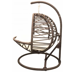 Κρεβατάκι Γάτας Luxury Κρεμαστό Hanging Swing Bed Καφέ 54x80cm