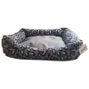 Κρεβατάκι Lulu Pet Bed Small 39x29x16cm Γκρι Λεοπάρ