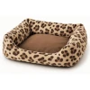Κρεβατάκι Scooby Pet Bed Medium 46x38x16cm Μπεζ Λεοπάρ