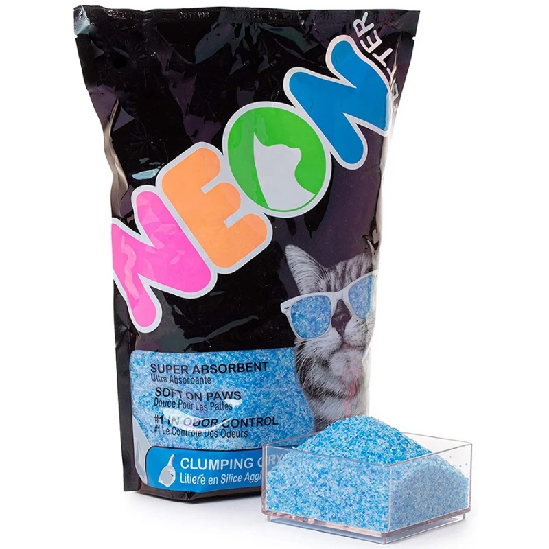 Κρυσταλλική άμμος Γάτας Neon Litter Blue 1,81kg ΓΑΤΕΣ