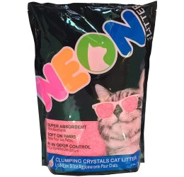 Κρυσταλλική άμμος Γάτας Neon Litter Pink 1,81kg Κρυσταλλική άμμος Γάτας Neon Litter Pink 1,81kg