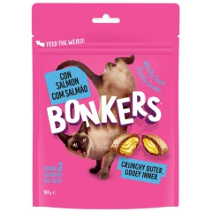 Λιχουδιά Γάτας Bonkers Cat Treats Dry Salmon Supreme 180gr Λιχουδιά Γάτας Bonkers Cat Treats Dry Salmon Supreme 180gr