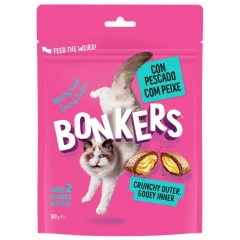 Λιχουδιά Γάτας Bonkers Cat Treats Dry Seafood & Eat It 180gr