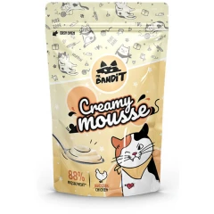 Λιχουδιά Mr. Bandit Creamy Mousse Κοτόπουλο (6x10gr) 60gr Λιχουδιά Mr. Bandit Creamy Mousse Κοτόπουλο (6x10gr) 60gr